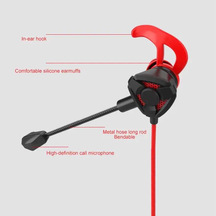 OLAF Ecouteurs Intra-Auriculaires Filaire avec Microphone pour Jeu Vidéo, Téléphone Mobile, Sport et Musique Occasions Spéciales