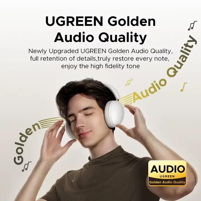 Écouteurs Bluetooth 5.4 UGREEN Haute Fidélité Intra-Auriculaires avec Microphone et Contrôle du Volume Pour Musiciens et Amateurs Occasions Spéciales