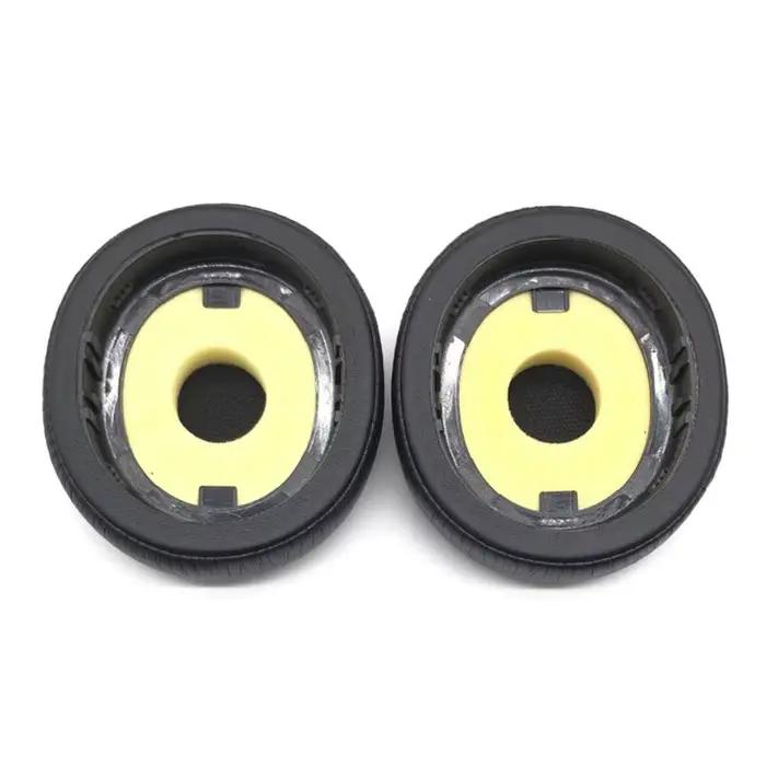 1 paire de coussinets d'oreille de remplacement en cuir PU