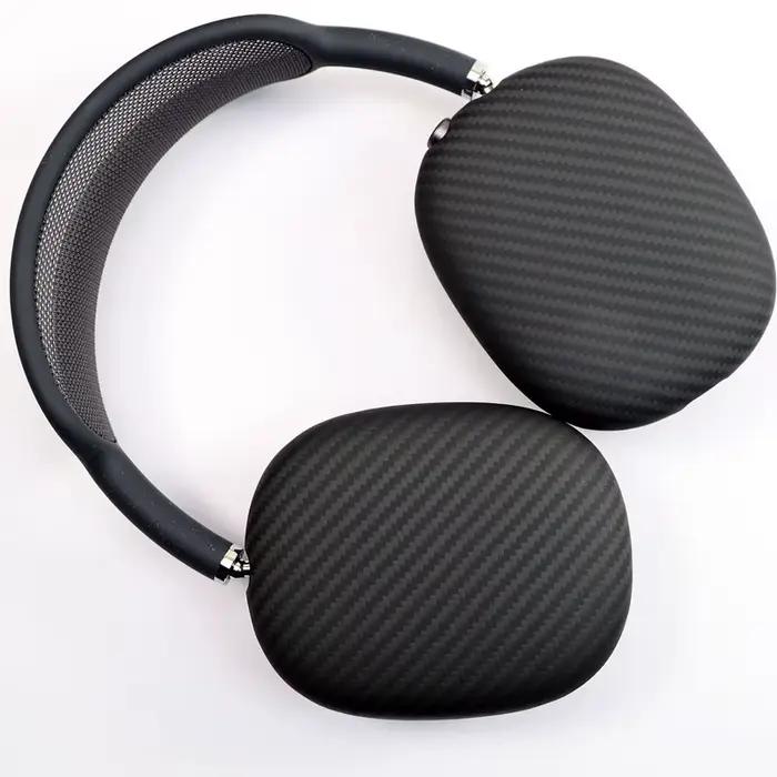 Étui AirPods Max pour écouteurs Apple en Fiber de carbone véritable