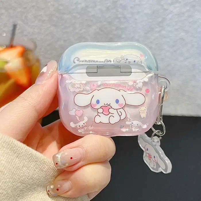 Étui pour écouteurs Cinnamoroll au design unisexe tendance pour Airpods 1.2.3.4