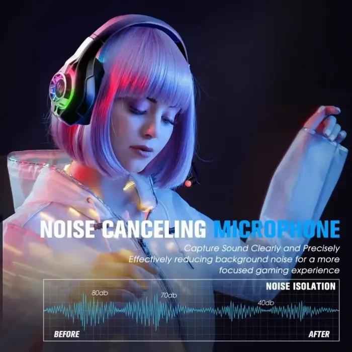 Casque de jeu sans fil GS400 Ultra 2.4GHz