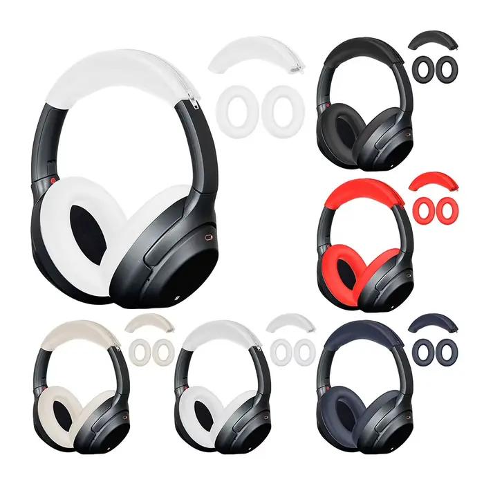 Étui en Silicone Antibruit pour Écouteurs Sony ULT WEAR WH-ULT900N WH-1000XM3 XM4 Occasions Spéciales Blanc Noir Rouge Ivoire Gris Bleu Foncé