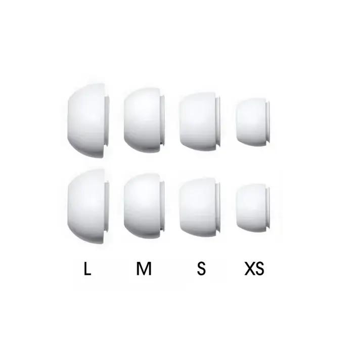 Embouts pour Airpods Pro 1/2 oreillettes coque en silicone trou de soulagement de la pression bouchons d'oreille coussin