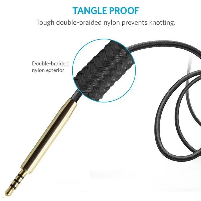 Rallonge de câble tressé de remplacement pour casque JBL