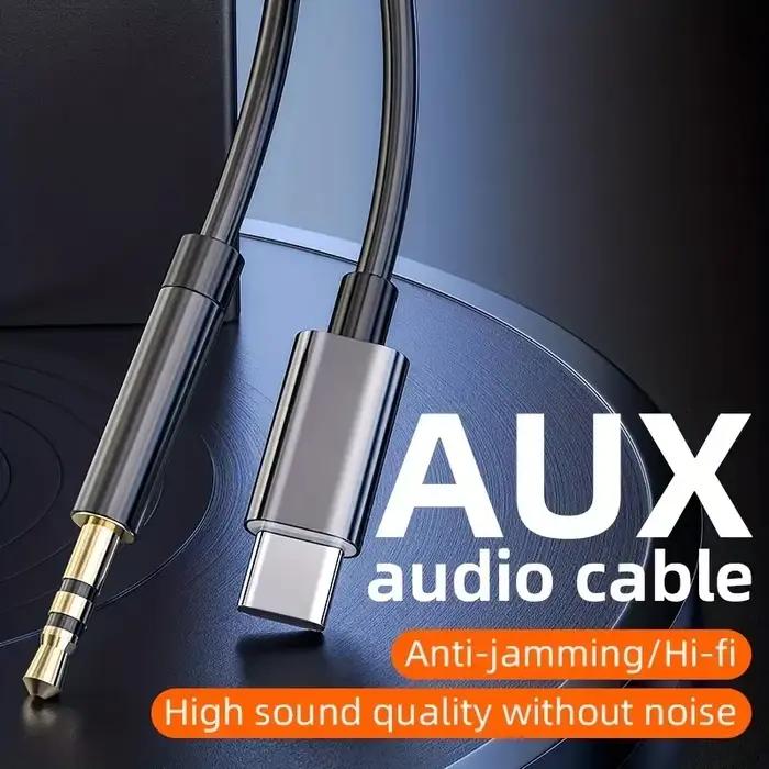 Câble adaptateur audio USB Type C vers prise jack 3
