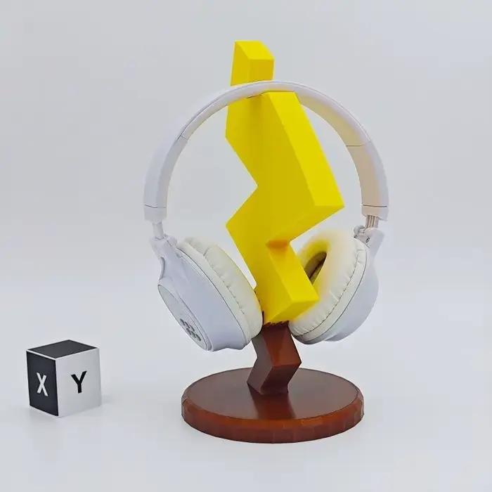 Support pour casque Pikachu imprimé en 3D