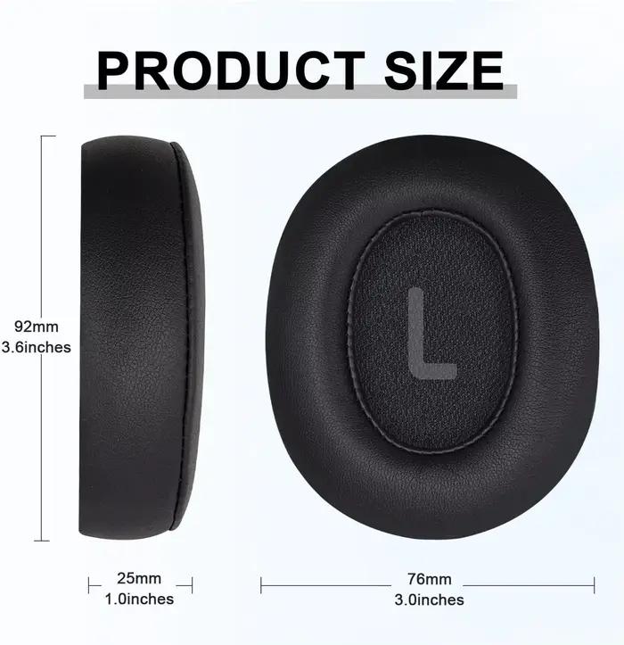 Coussinets d'oreille souples pour casque JBL Tune 700BT 710BT 720BT 750BTNC 760NC 770NC – Pièces de rechange et de réparation