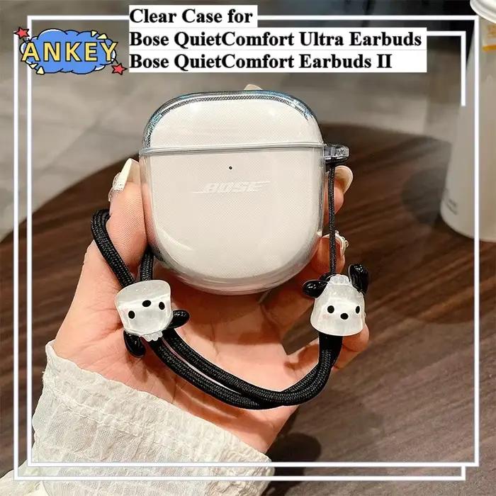 Étui de protection en TPU pour écouteurs Bose QuietComfort Ultra coque pour écouteurs Bluetooth portable sécurité visibilité élégance occasions spéciales