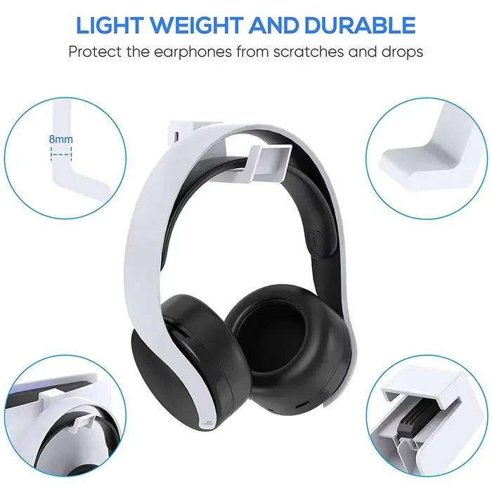 Support mural pour casque de jeu PS5 élégant pour gamer rangement console accessoire organisation espace de jeu occasion spéciale
