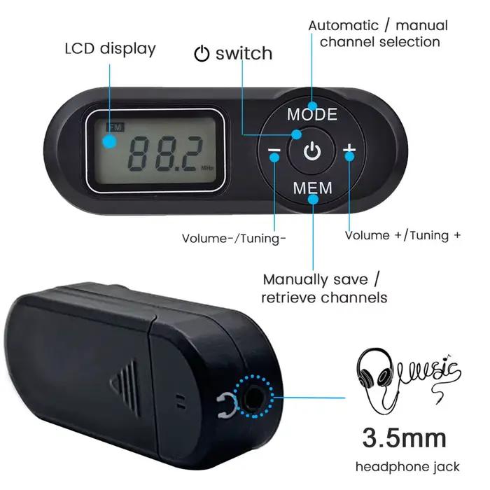 Mini baladeur portable avec écran LCD