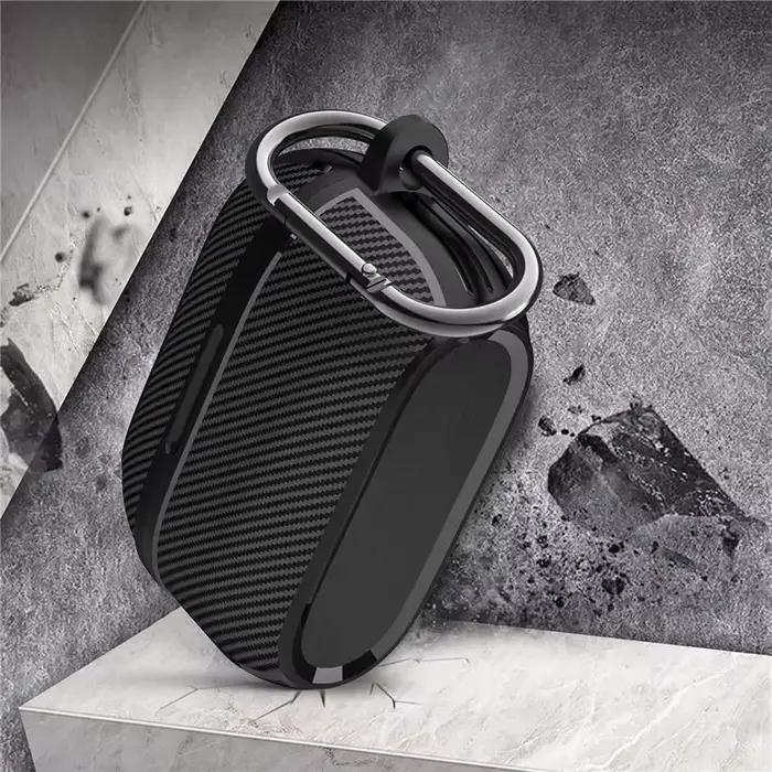 Coque en fibre de carbone et TPU pour Jabra Elite Active 75T Elite 7 Pro Ecouteurs protection antichoc design élégant pour femmes et hommes occasions spéciales