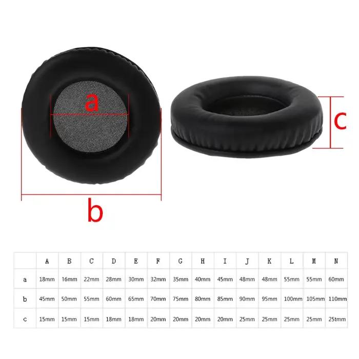 Coussinets d'oreille personnalisables en plastique pour écouteurs avec choix de couleurs et diamètres pour une expérience d'écoute encore plus confortable et personnalisée