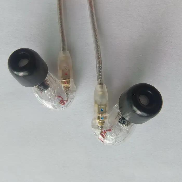Marque casque SE215 écouteurs Hi-fi stéréo suppression du bruit 3.5MM