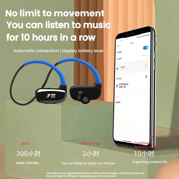 Écouteurs Bluetooth professionnels pour natation