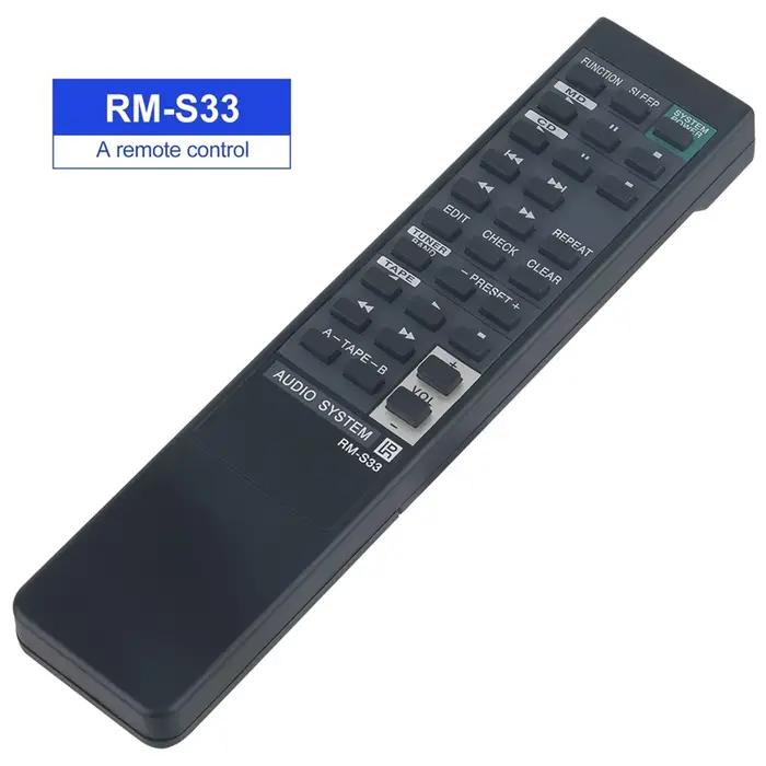 Télécommande RM-S33 pour système audio Sony HCDH801 MHC-701 C701 successifs MHC-801 MHC-S30 C801