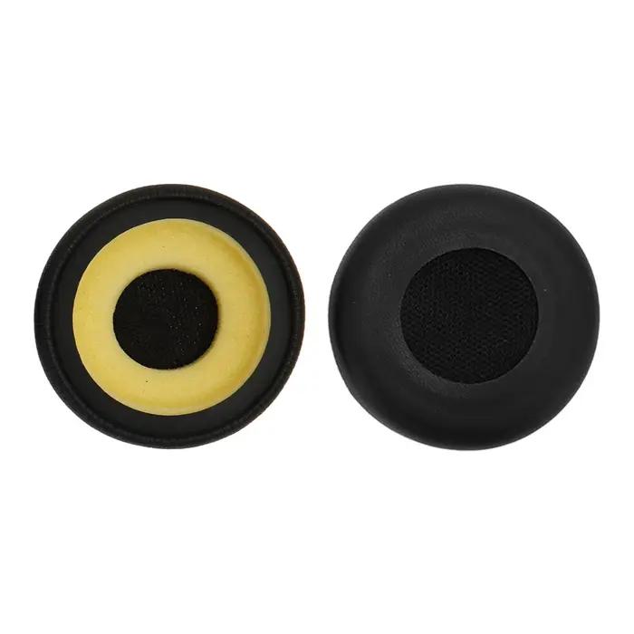 Oreillettes de remplacement en cuir protéiné professionnel pour casque Jabra Evolve 20 20se 30 30II 40 65 65+ offrant confort et isolation sonore pour usage professionnel et personnel