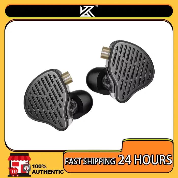 Ecouteurs intra-auriculaires en métal KZ x HBB PR2 technologie hybride pour audiophiles passionnés de musique haute fidélité occasions quotidiennes et spéciales
