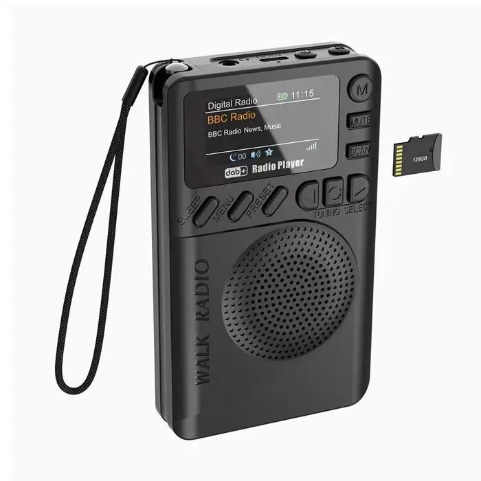 Mini Radio numérique DAB FM avec prise casque