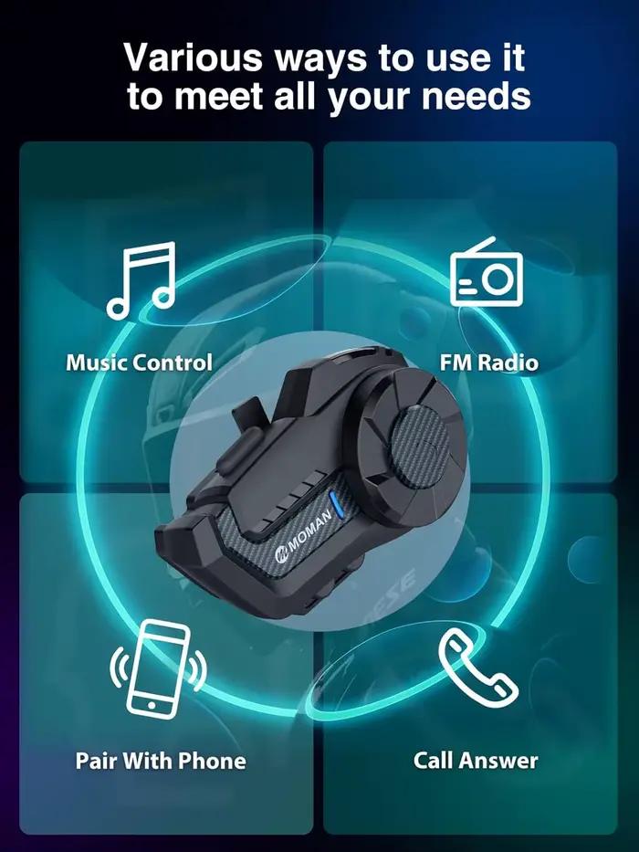 Moman – interphone de moto H2Pro