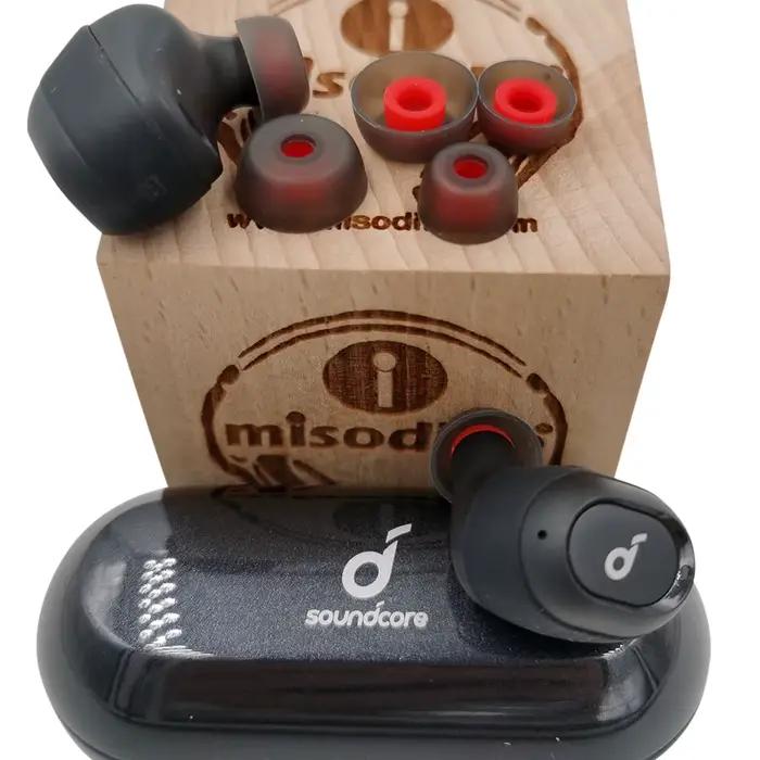 Embouts d'écouteurs en Silicone TWS-Joy pour Jabra Elite 75t