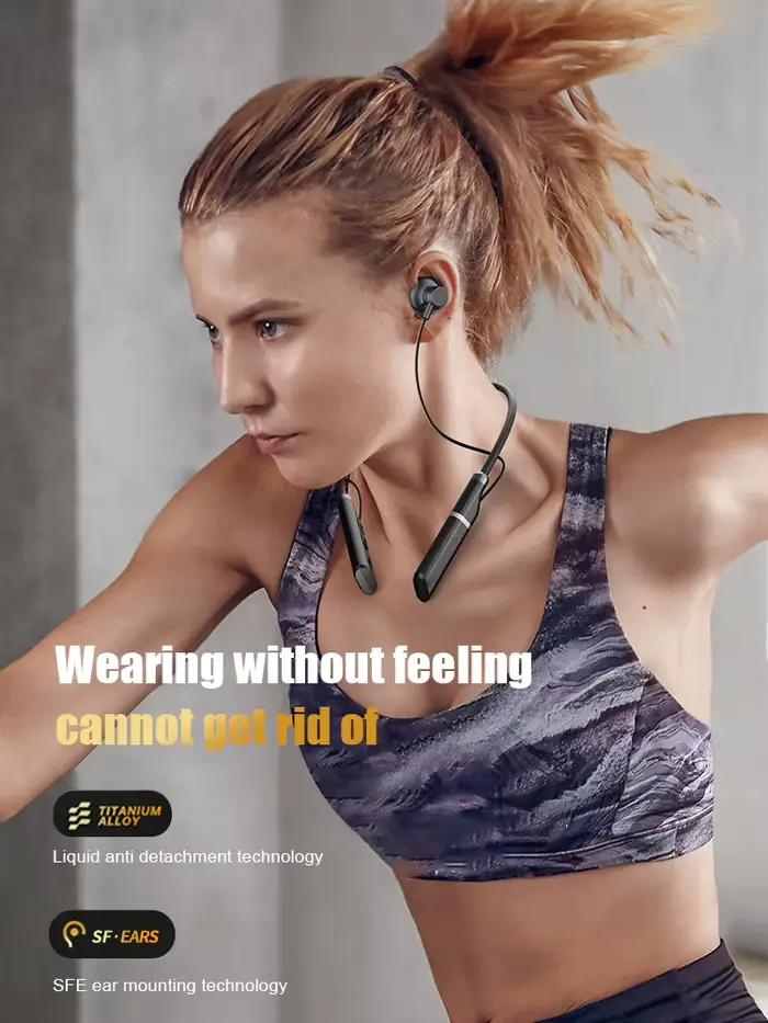 Écouteurs Stéréo Sans Fil Bluetooth B998 à Réduction de Bruit pour le Sport avec Microphone