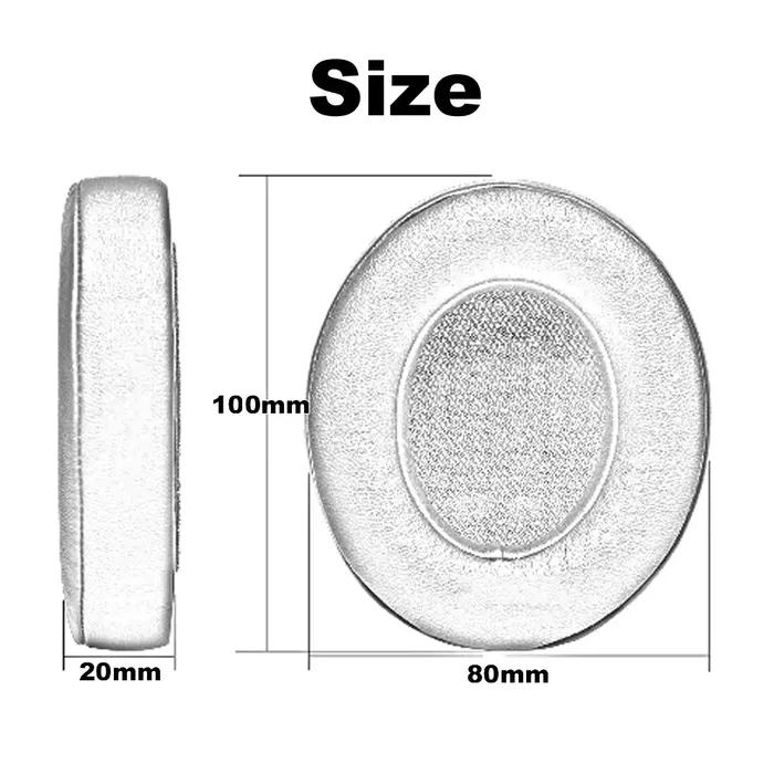Coussinets d'oreille en cuir kaki de remplacement pour Turtle Beach Ear Force XO Seven XO7 Pro Premium casques de jeu pour femmes et hommes occasions de loisirs et cadeaux