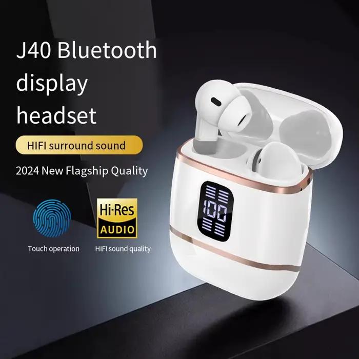 J40 casque sans fil TWS Bluetooth 5.0 HIFI son