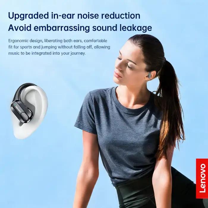 Écouteurs sans fil de sport d'origine Lenovo XT80 avec microphones