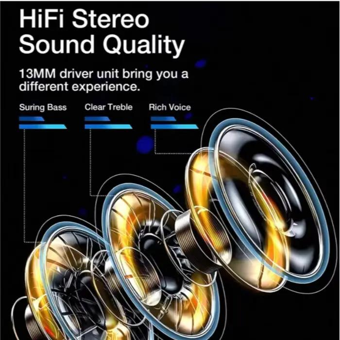 Écouteurs sportifs SP16 en supra-auriculaire avec basses profondes pour hommes et femmes occasion sportive et cadeau musical élégant
