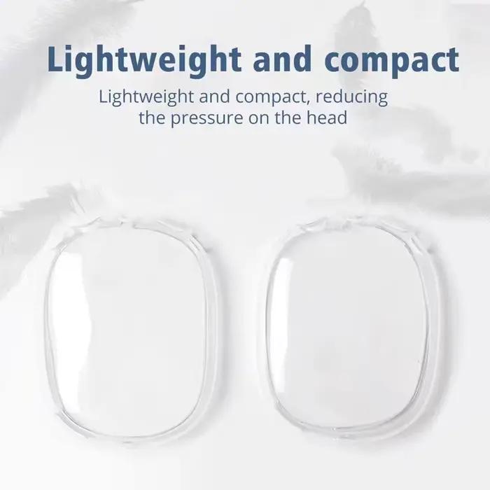 Pour AirPods Max étui Transparent souple TPU anti-rayures housse de protection pour Apple