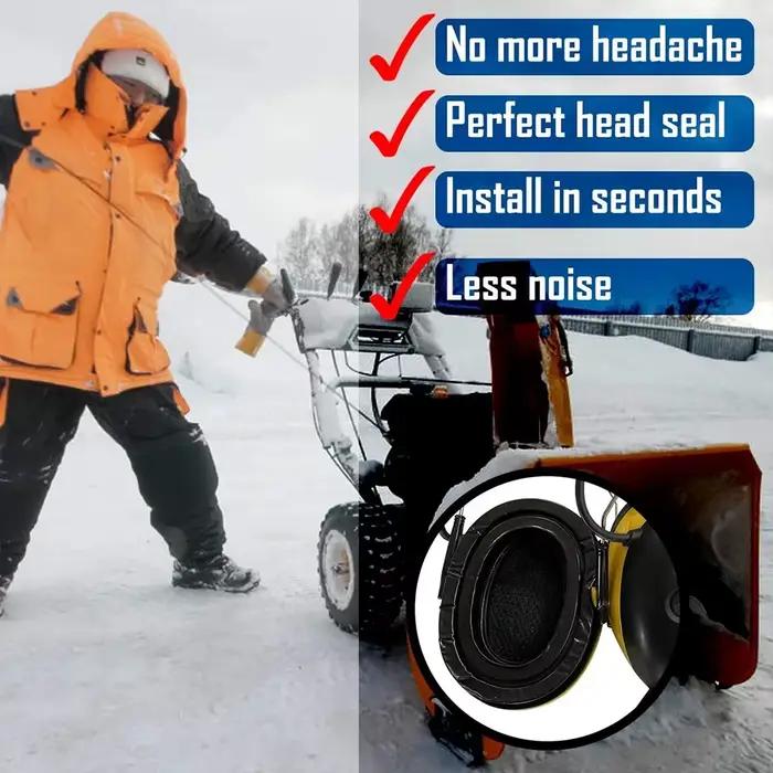 Coussinets d'oreille en gel pour casque tactique