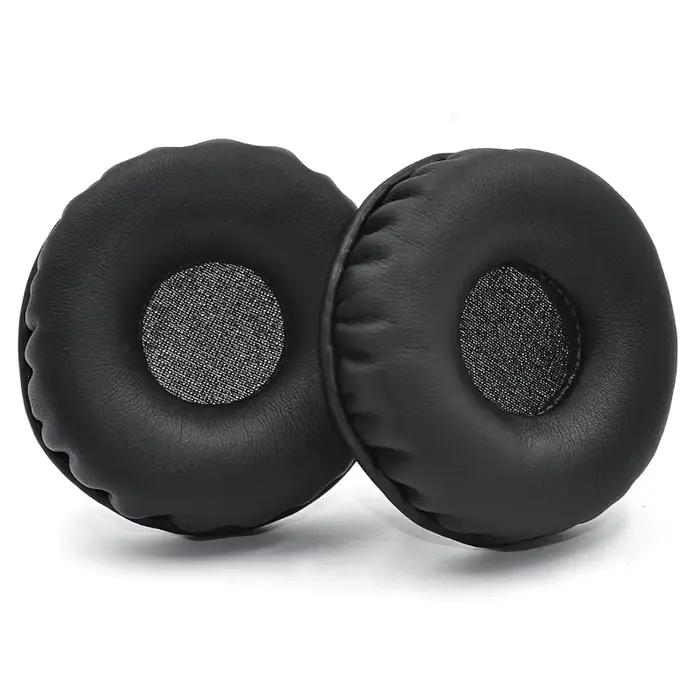 Coussinets d'oreille en cuir protéiné et éponge pour Jabra Evolve 20 20se 30 30II 40 65 65 75 75 pour un son plus vif et un isolement sonore amélioré