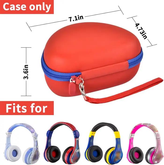 Etui pour écouteurs Beats en matériau de haute qualité pour enfant et adultes, protection anti-choc, anti-eau, avec poches pour câbles et accessoires, pour Beats Studio Pro, Beats Solo3, Beats Studio3, Beats Solo2