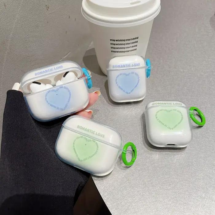 Étui en silicone souple pour AirPods 1 2 3 Pro Pro 2ème génération couverture souple antichoc résistante à la poussière pour femmes étudiants garçons occasions spéciales