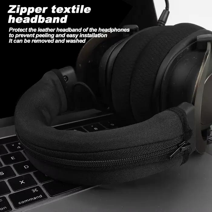 Coussinets d'écouteurs pour Logitech GPRO X G PRO X2, coussinets de remplacement, cache-oreilles en tissu maillé, housses en mousse à mémoire de forme