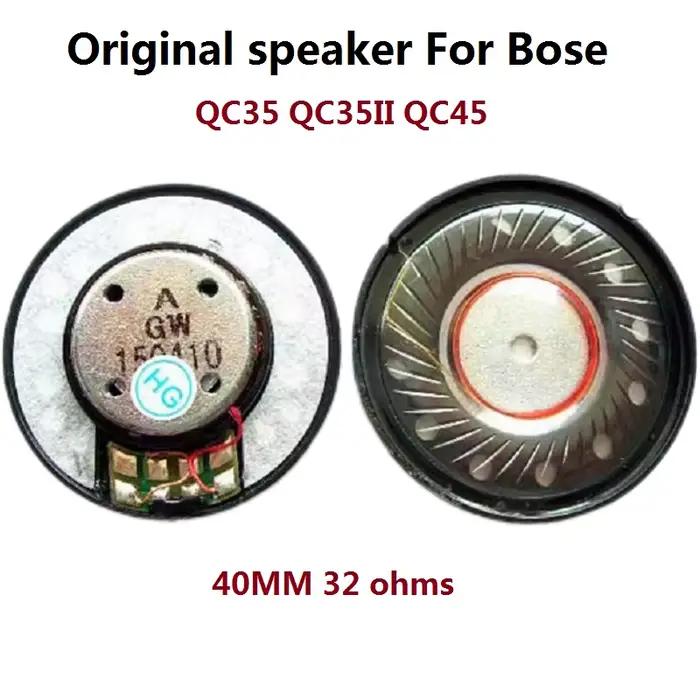 Haut-parleur d'origine pour Bose QC35 I II QC45 en métal 40mm pour casques Bose QC15 QC25 AE2 OE2 usage professionnel et personnel occasions spéciales
