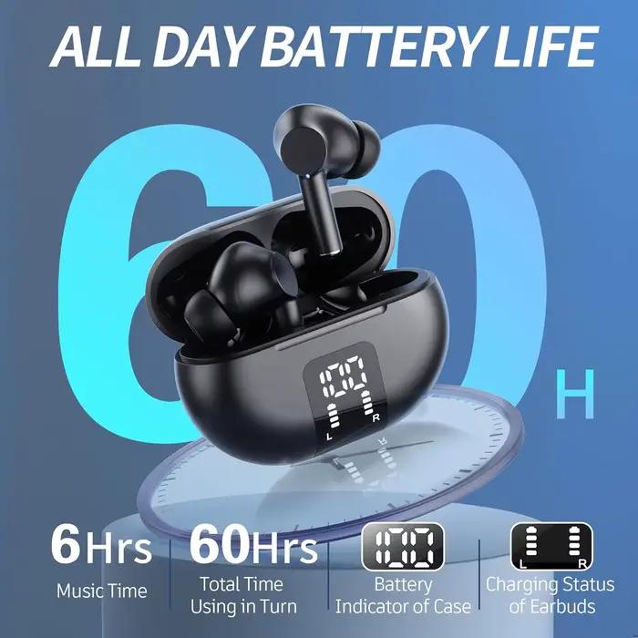 Écouteurs sans fil Bluetooth 5.3