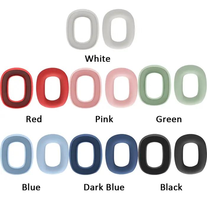 1 paire de coussinets d'oreille en silicone doux et protecteurs