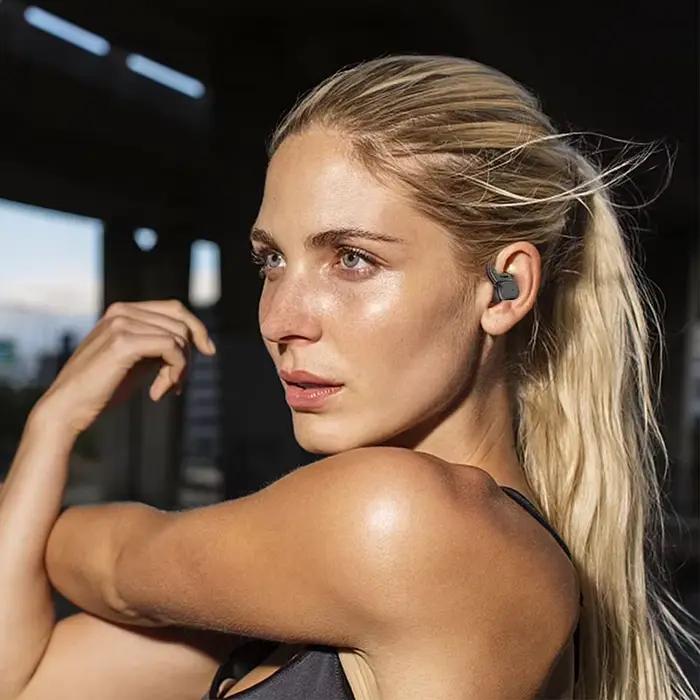 Écouteurs sportifs sans fil Bluetooth 5.3 avec crochets d'oreille