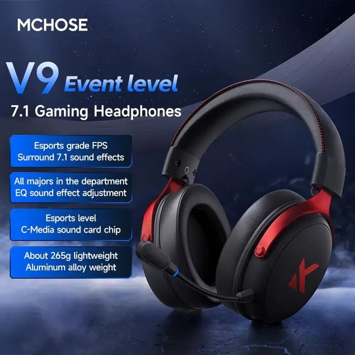 Casque de jeu MCHOSE V9 Pro