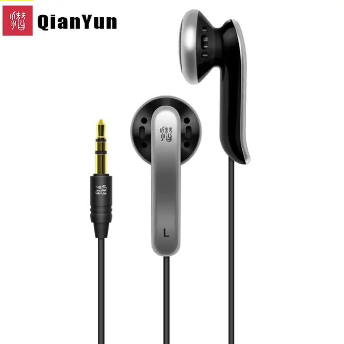 Original QianYun Qian 69 Hifi dans l'oreille écouteur haute qualité basse dynamique tête plate 3.5mm écouteurs casque pour xiaomi huawei