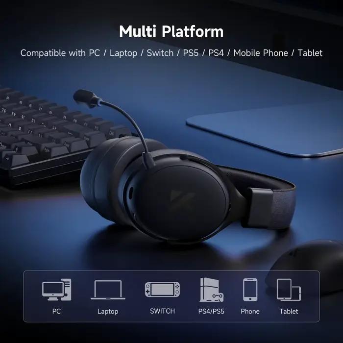 Casque de jeu sans fil MCHOSE V9 PRO
