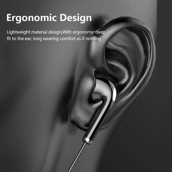Écouteurs tour de cou Bluetooth 5.2 dynamiques haute qualité sonore affichage de puissance stéréo pour sport et quotidien