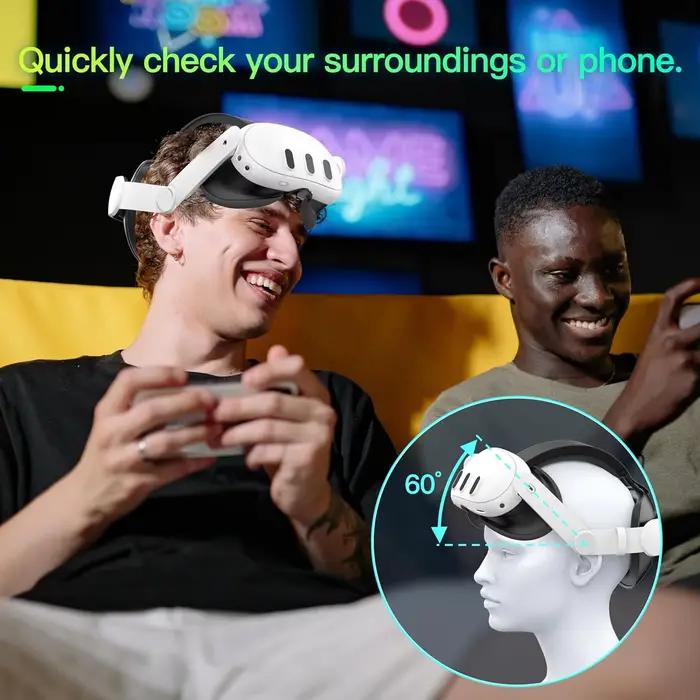 Sangle de tête réglable pour casque VR Meta Quest 3S