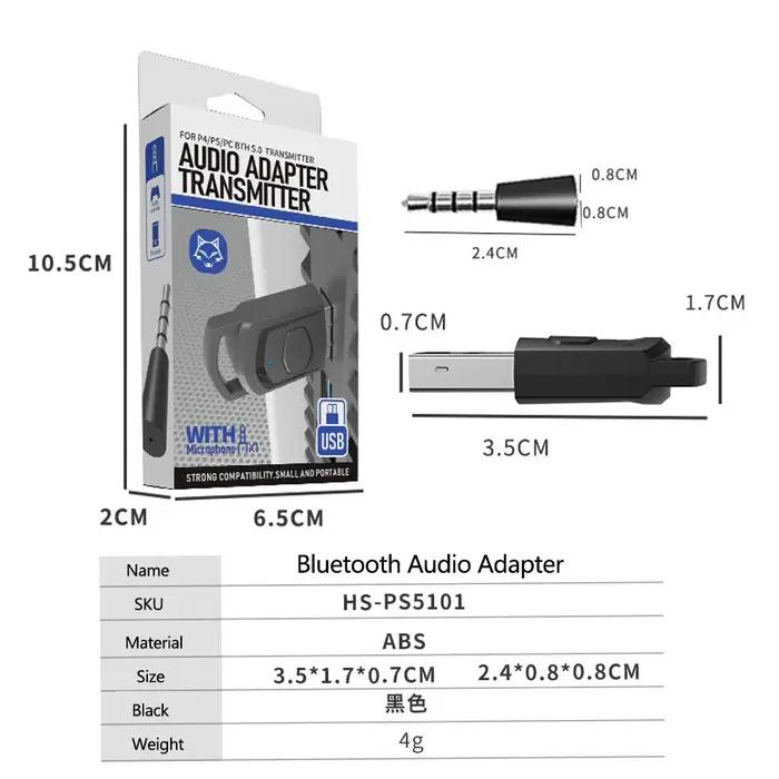 Adaptateur Audio Bluetooth 5.0 2 en 1