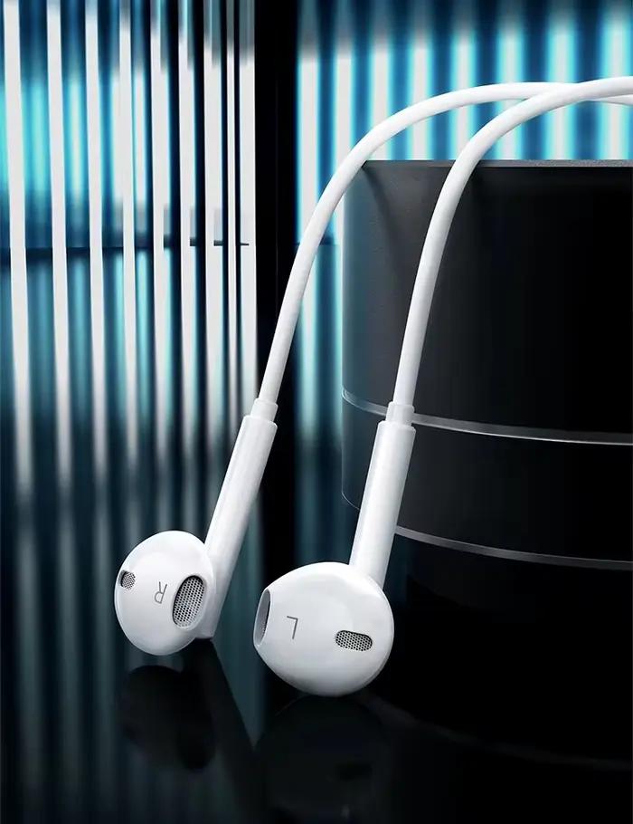 Écouteurs filaires de jeu Hifi 3.5mm