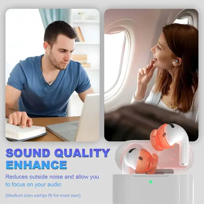 Embouts d'oreille couverture pour AirPods 1 2 3 4ème Silicone souple écouteurs