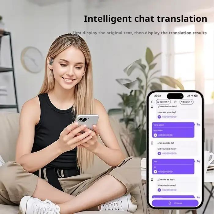 Écouteurs sans fil Bluetooth d'origine avec traduction IA en temps réel pour Xiaomi OWS