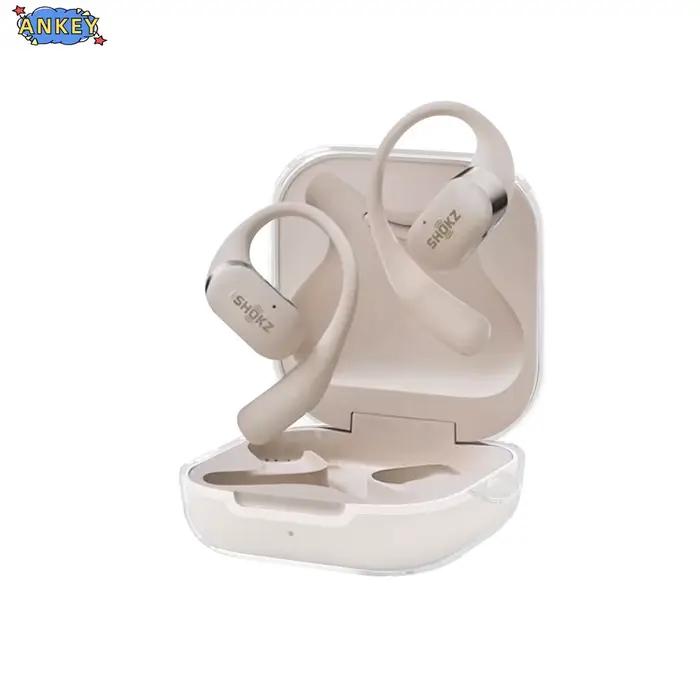 Étui de protection transparent en TPU pour écouteurs Bluetooth Shokz OpenFit 2+